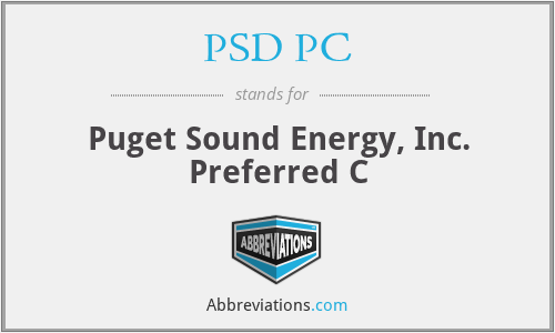 PSD PC - Puget Sound Energy, Inc. Preferred C